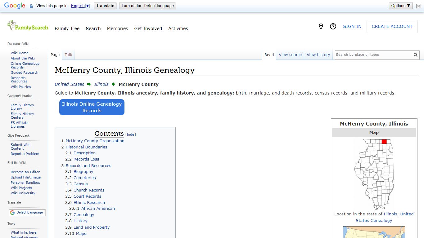 McHenry County, Illinois Genealogy • FamilySearch